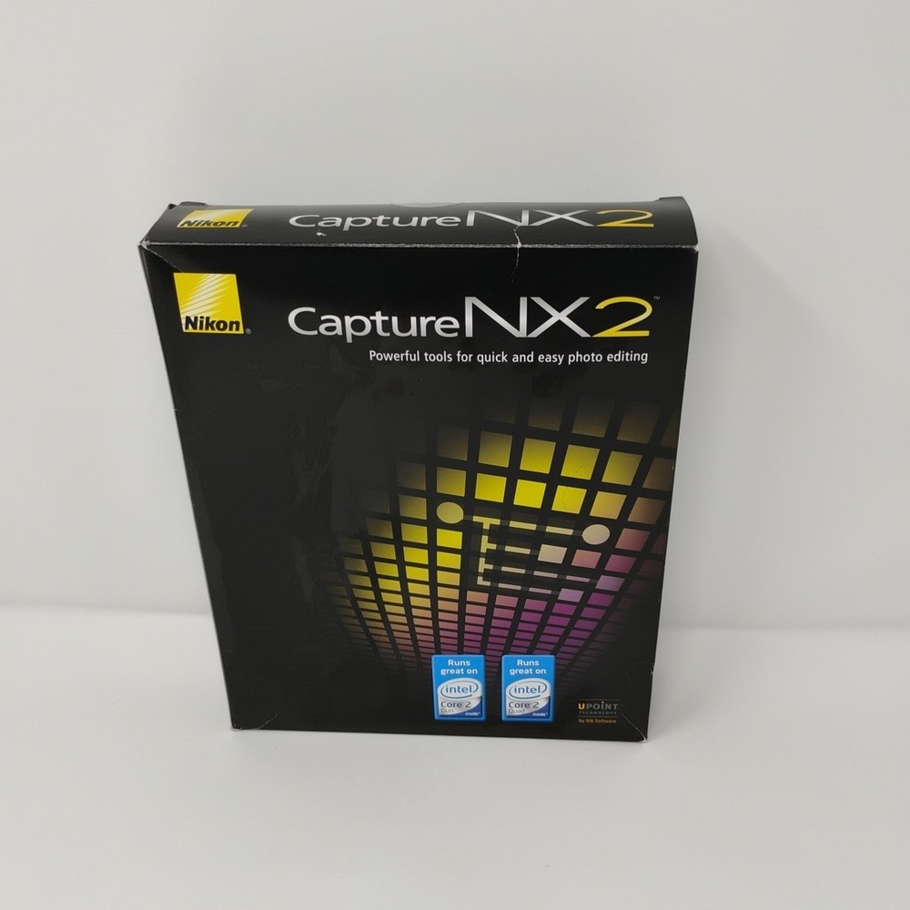 Nikon Capture NX2 Photo Editing Software CD-ROM Windows Mac Big Box PC