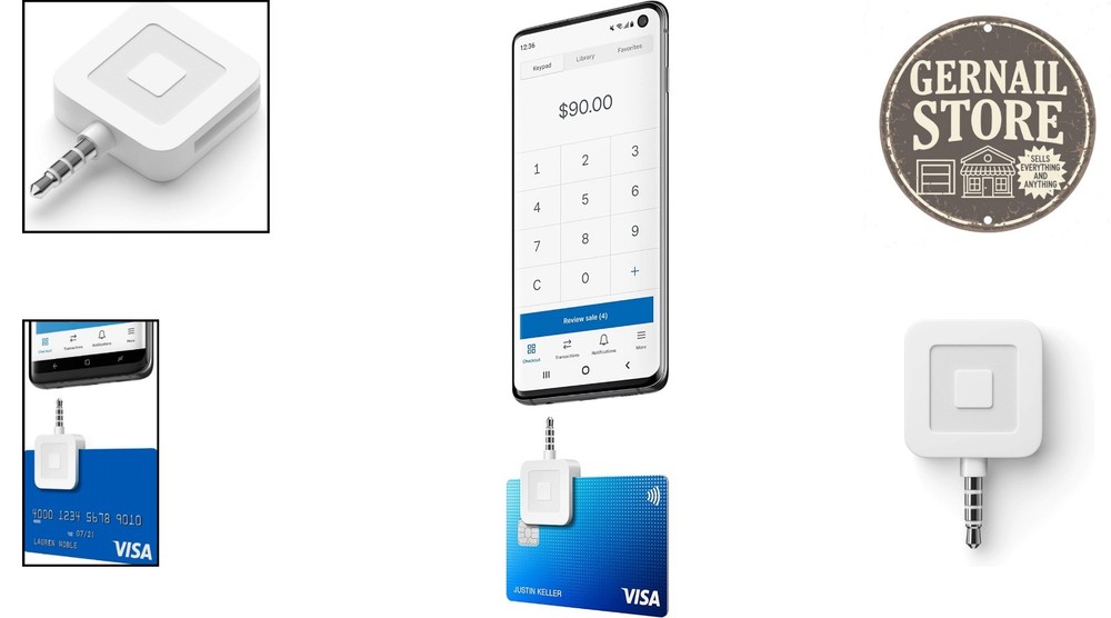 Effortless Mobile Payment Solution - Magstripe Reader for Smartphones & Tablets