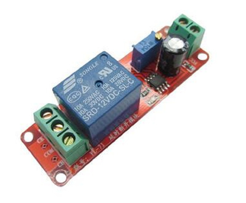 5pcs Delay Timer Relay Turn-Off Relay Module Time Delay Switch DC 12V