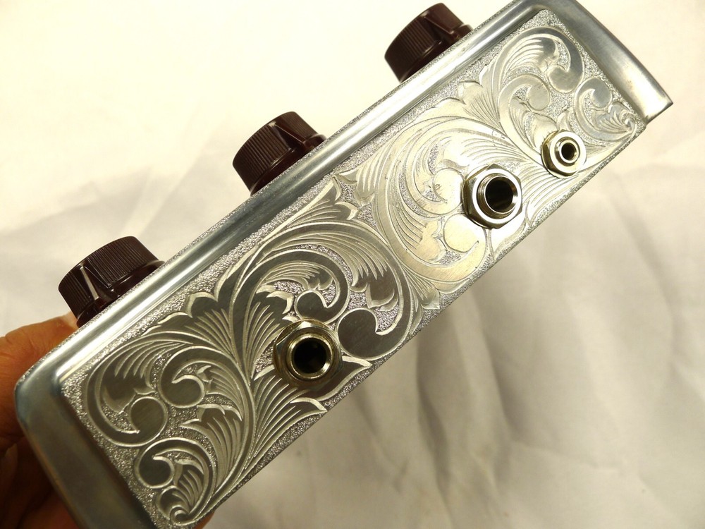 Professional Overdrive Boost Effects Pedal Completed.Hand Carved N
