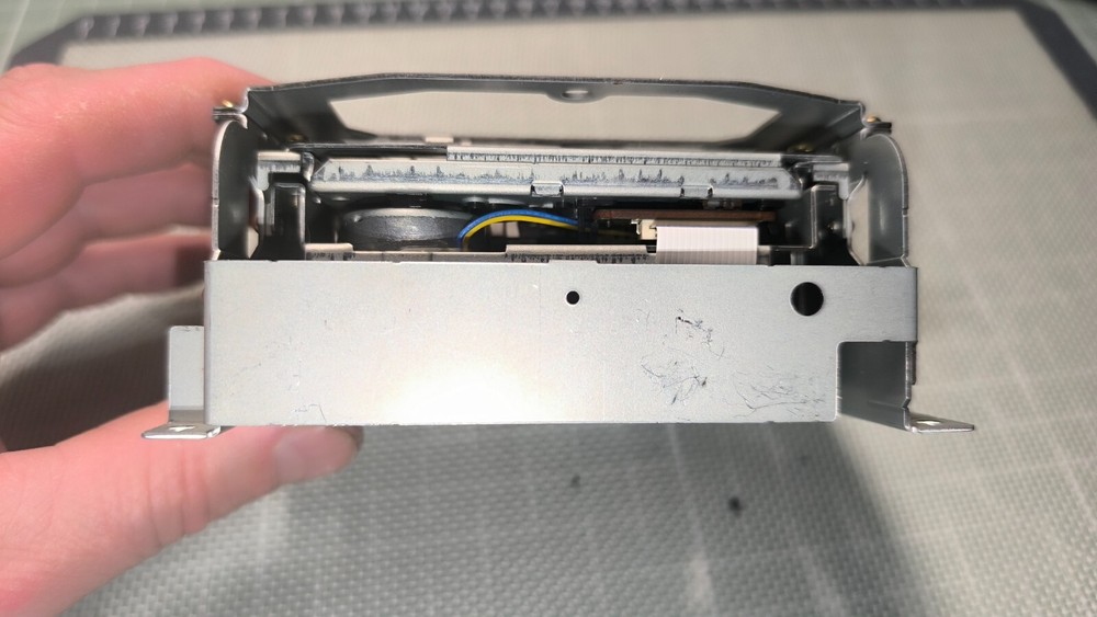 Minidisc mechanism