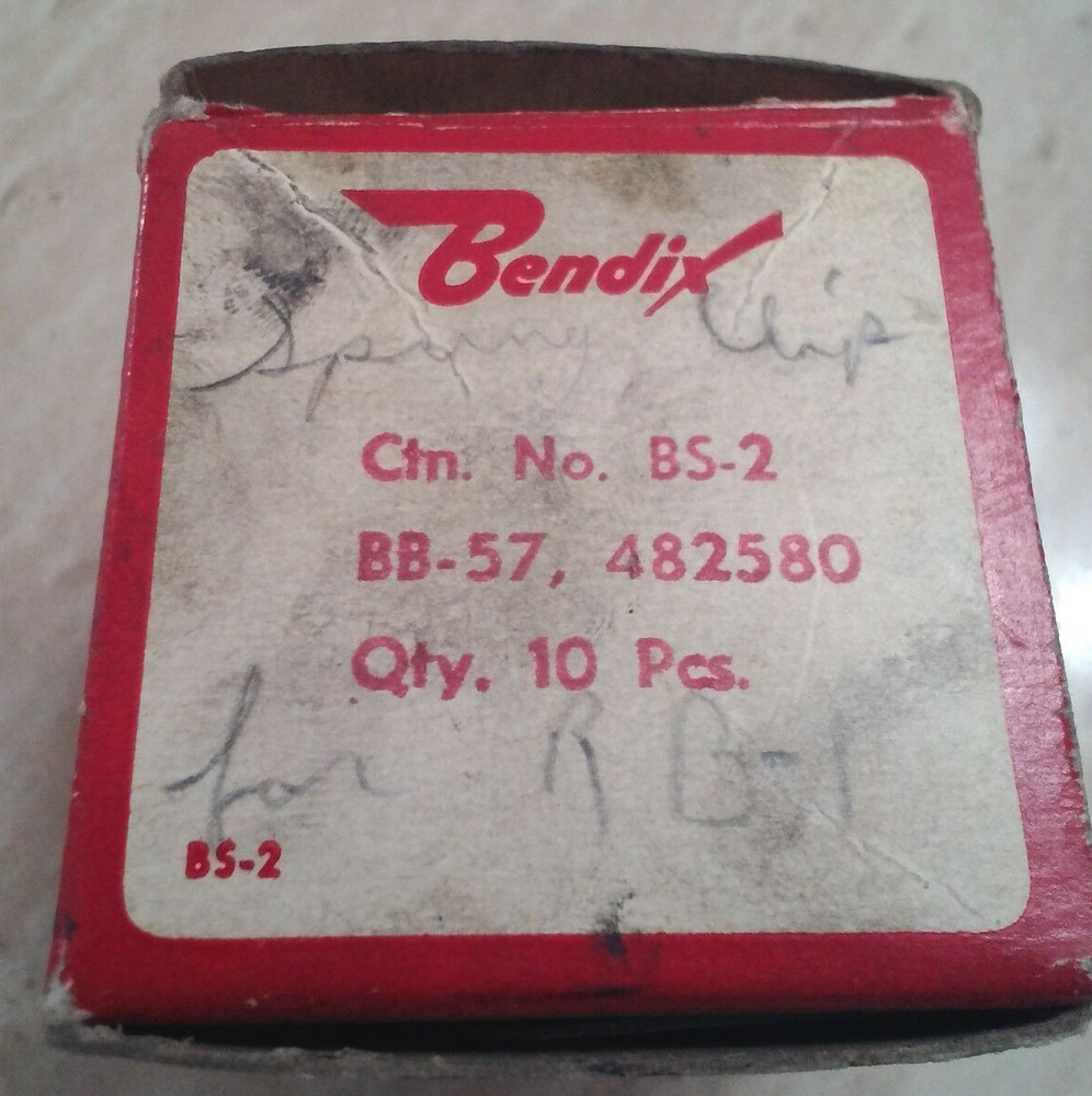 BENDIX bicycle hub part BB-57 482580 SPRING CLIP nos