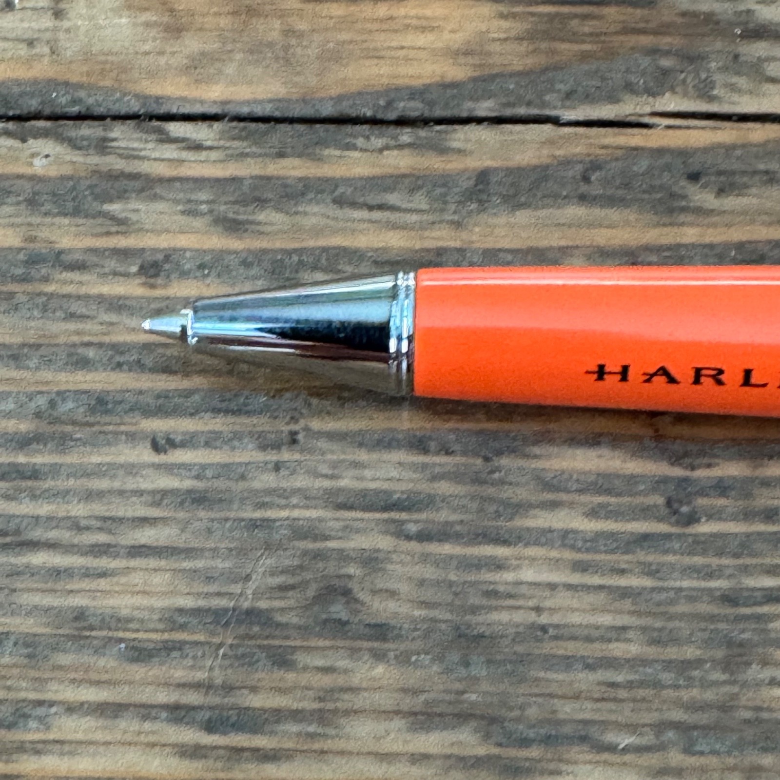 Retro 51 Harley Davidson Orange/Black Eagle Ballpoint Pen (HDBP-1750)