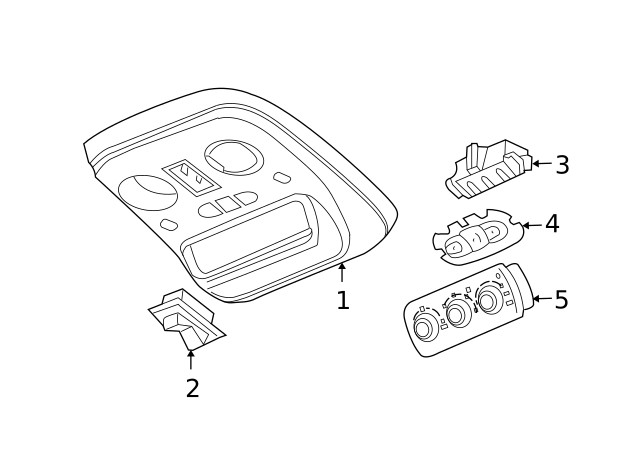 Genuine GM Heater Control 15112021
