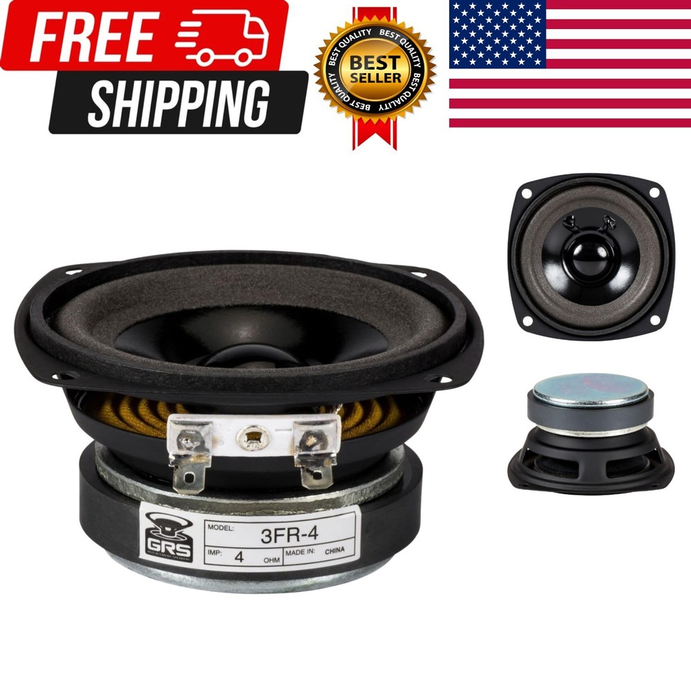 3FR-4 Full Range 3" Speaker Driver 4 Ohm