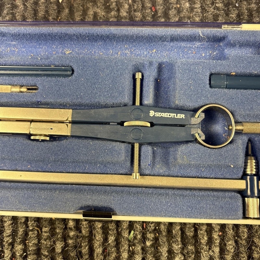 Staedtler Mars Masterbow Drafting Set - Made in Germany - 551 09 A6N Missing 1