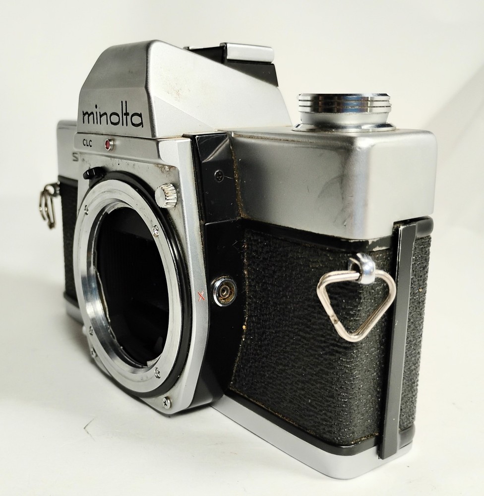 Minolta SRT 201 Camera Shutter Works Light Meter Untested Sell As-is No Return