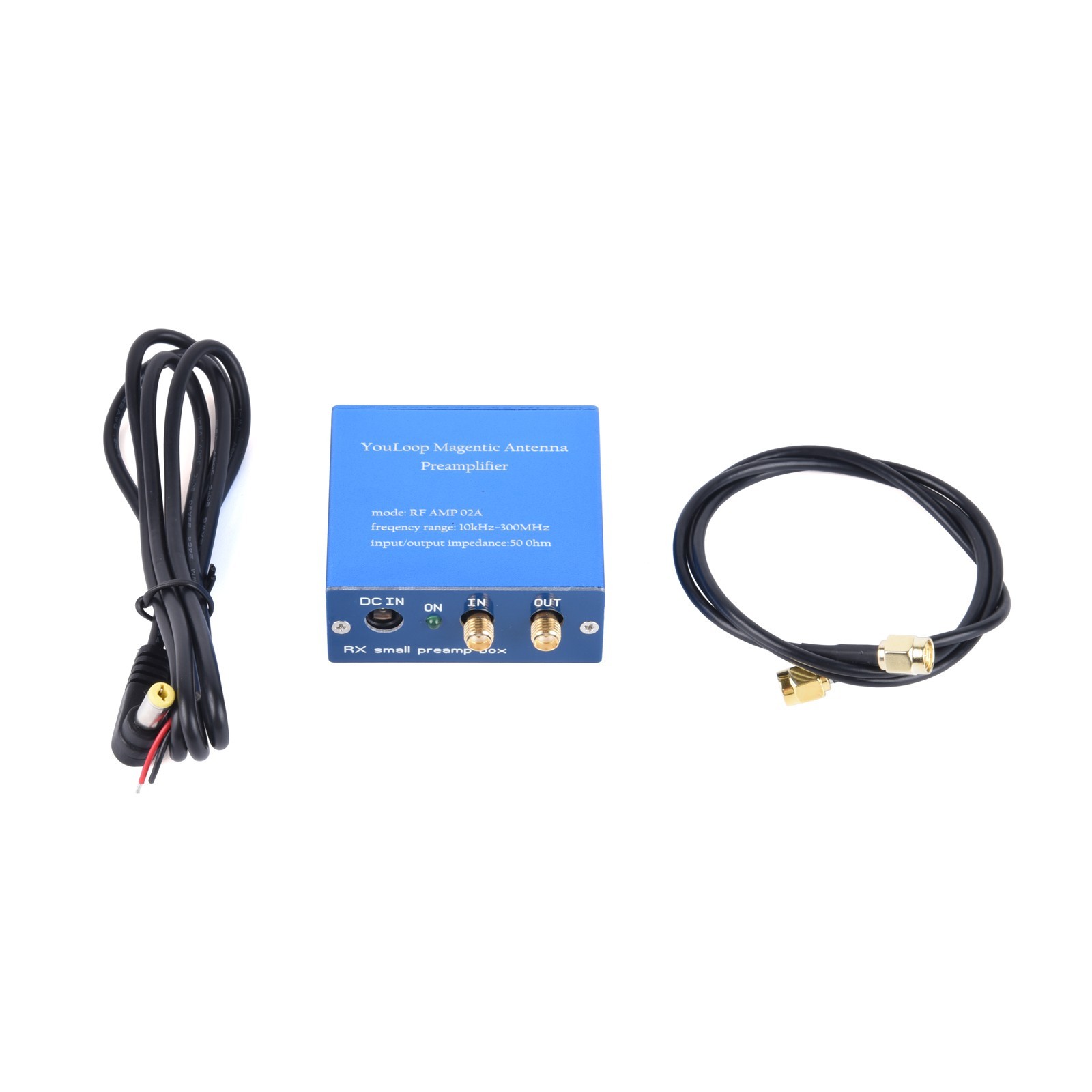 YouLoop Magnetic Loop Antenna 250mW SMA Kit Low Loss Broadband with Amplifier
