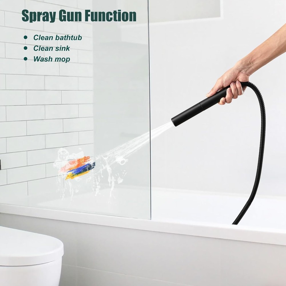 Brass 2 In1 Function Handheld Spray Hand Shower High Pressure Handheld