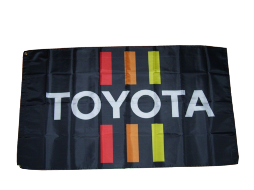 TOYOTA 3'X5' FLAG BANNER RACING MAN CAVE GARAGE SHOP WALL DECOR FAST SHIPPING