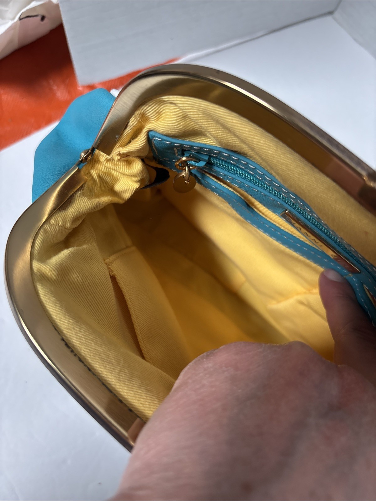 Gianni Bini Blue Purse