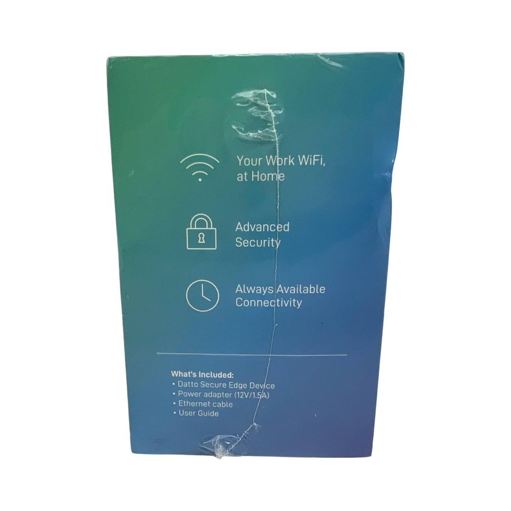 New Sealed Datto Secure Edge DSE421 Wireless Network Access for Remote Workers