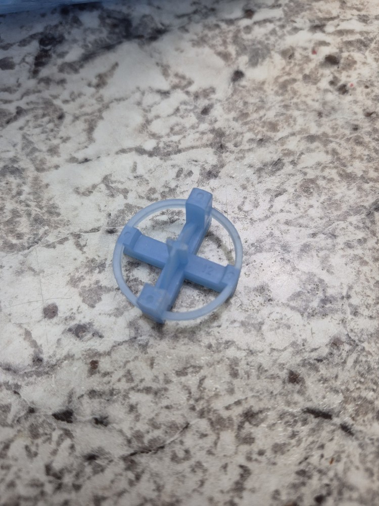 100+ Tile Spacers 1/4" Blue Plastic Cross Shape for Flooring Wall Tiling