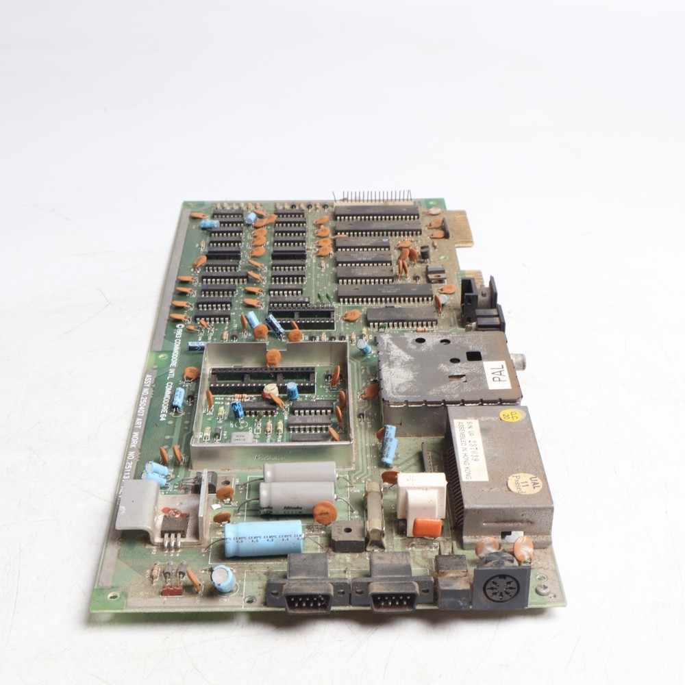 Vintage C64 Commodore 64 Breadbin Computer Console W/ MBOARD