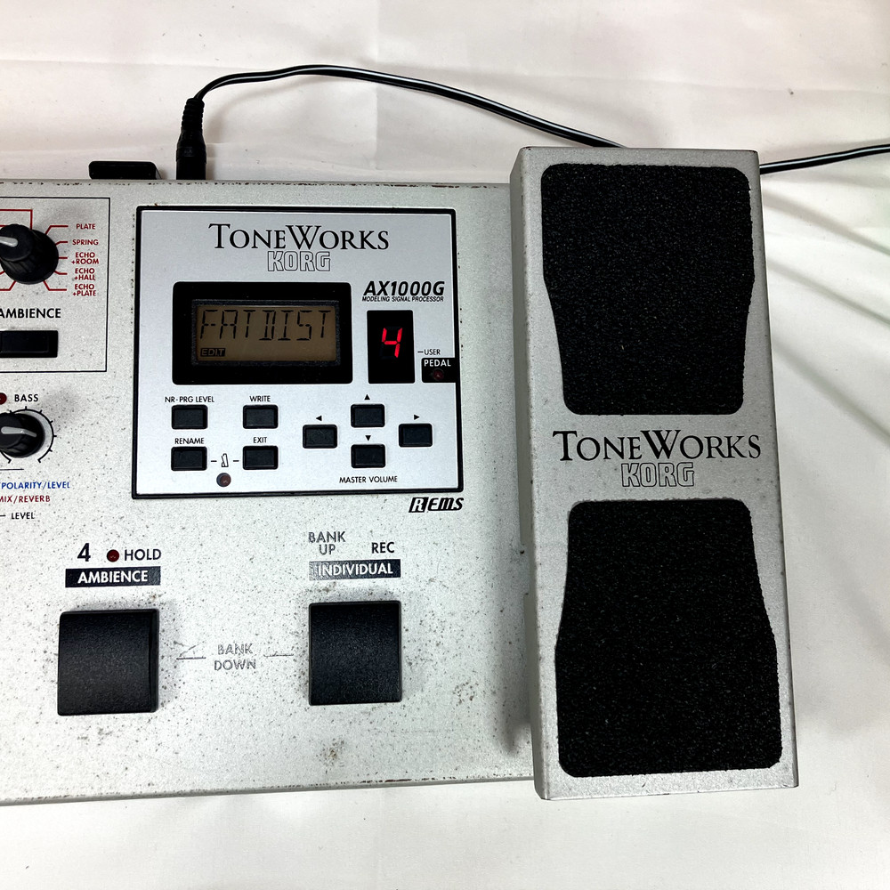Korg Toneworks AX1000G Multi Effects Pedal Used Tested