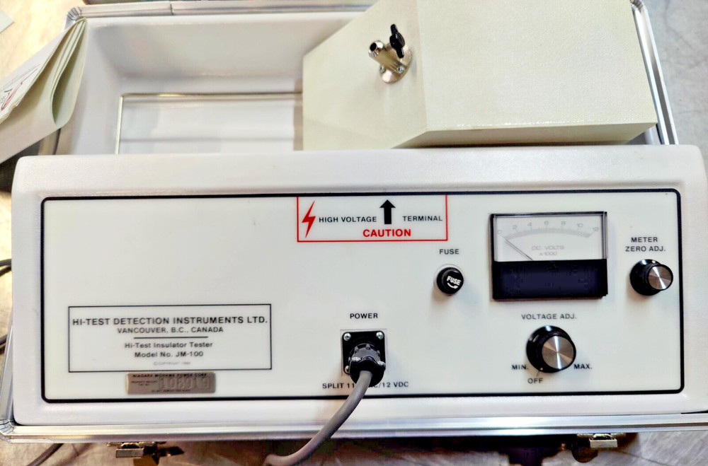 Hi-Test Detection Instruments JM-100 High Voltage Insulation Tester