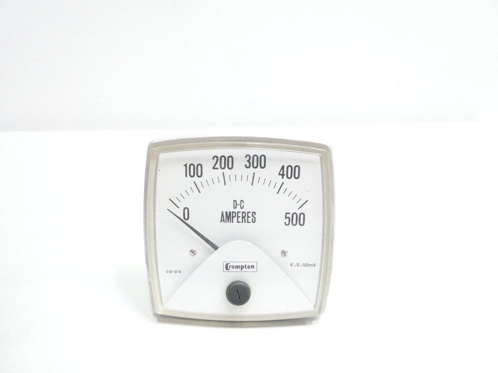 Crompton 016-01AA-ECSF Ammeter 0-500a Amp
