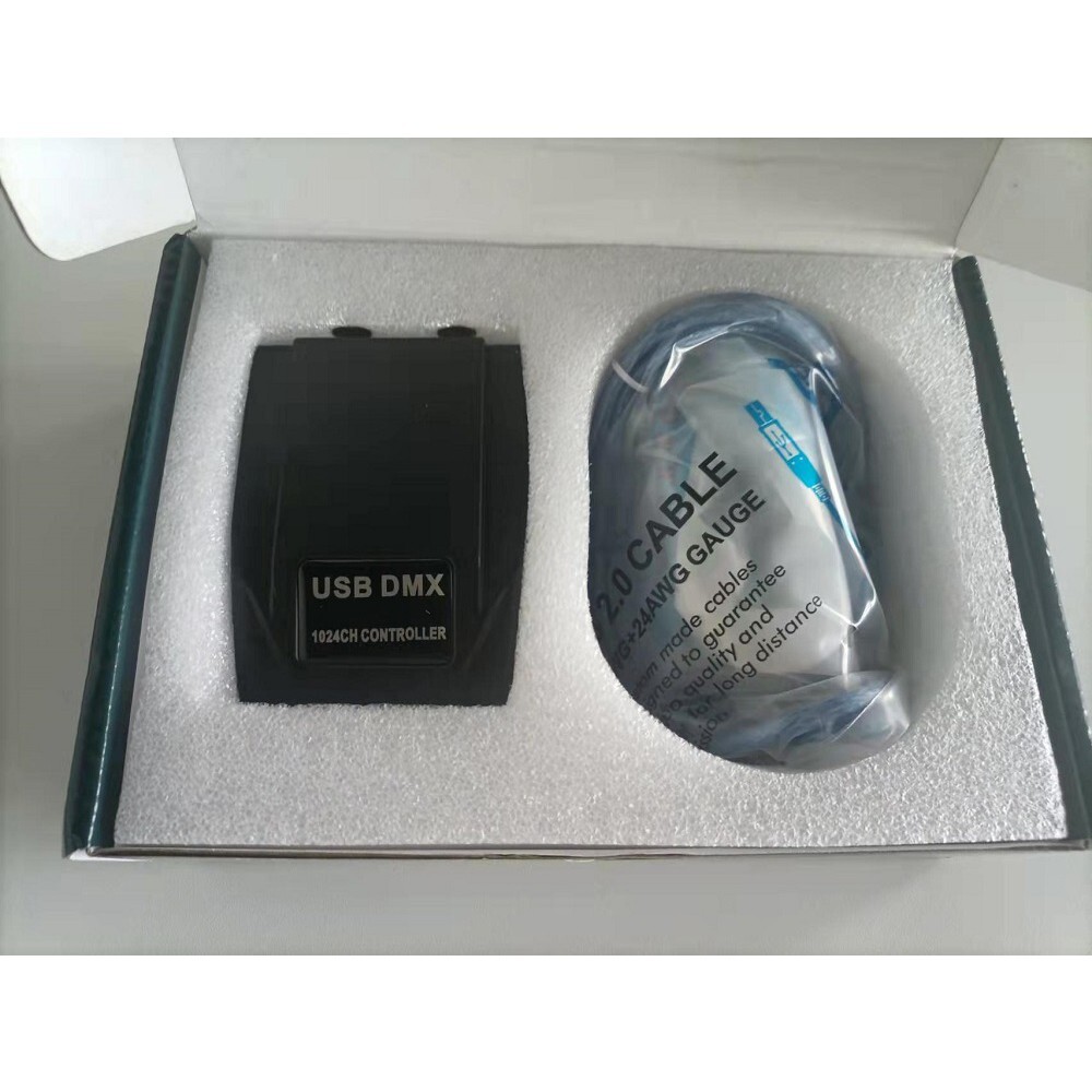 Stage Light Martin 1024 DMX512 Controller Jockey Console USB Software Interface