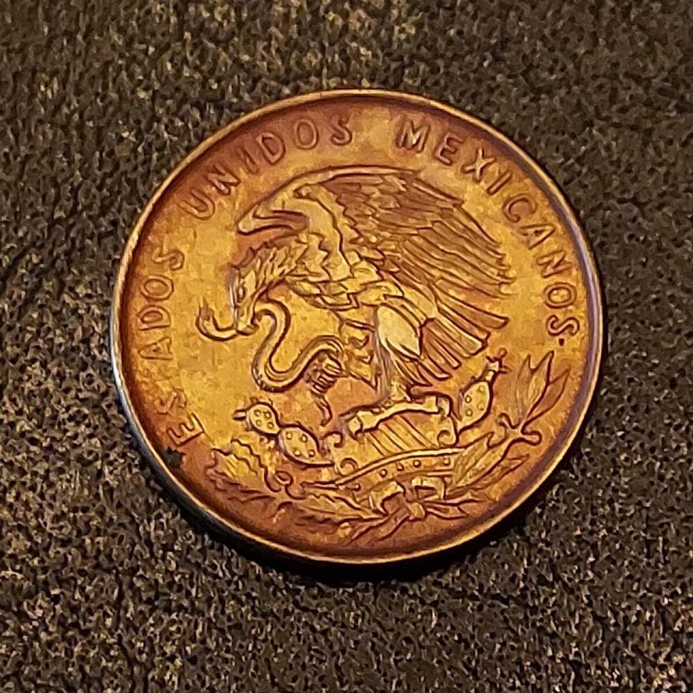 Mexico Centavo 1958 Brass