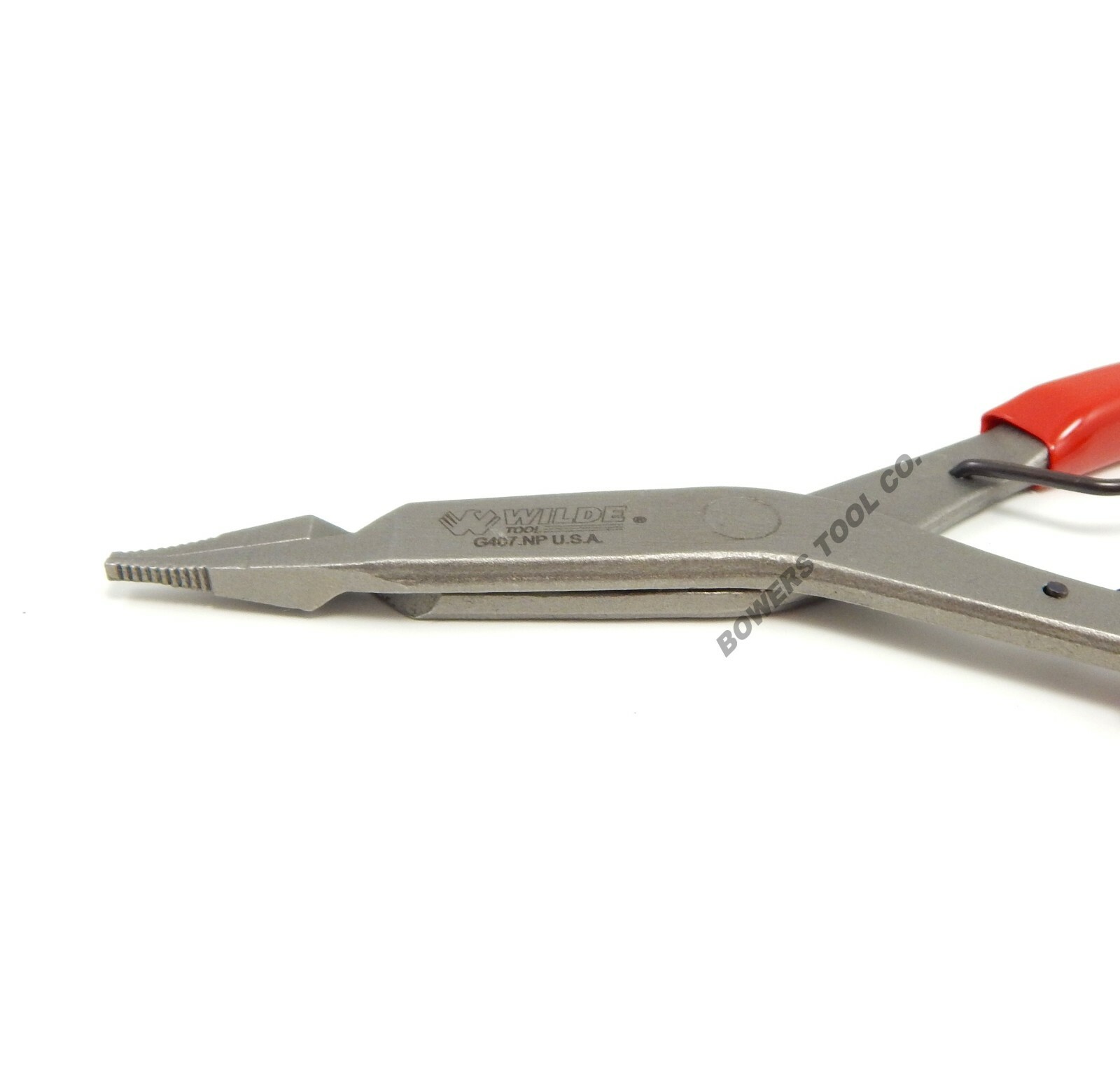 Wilde 9" Straight Lock Ring Pliers Snap Retaining Ring Satin Finish Made in USA