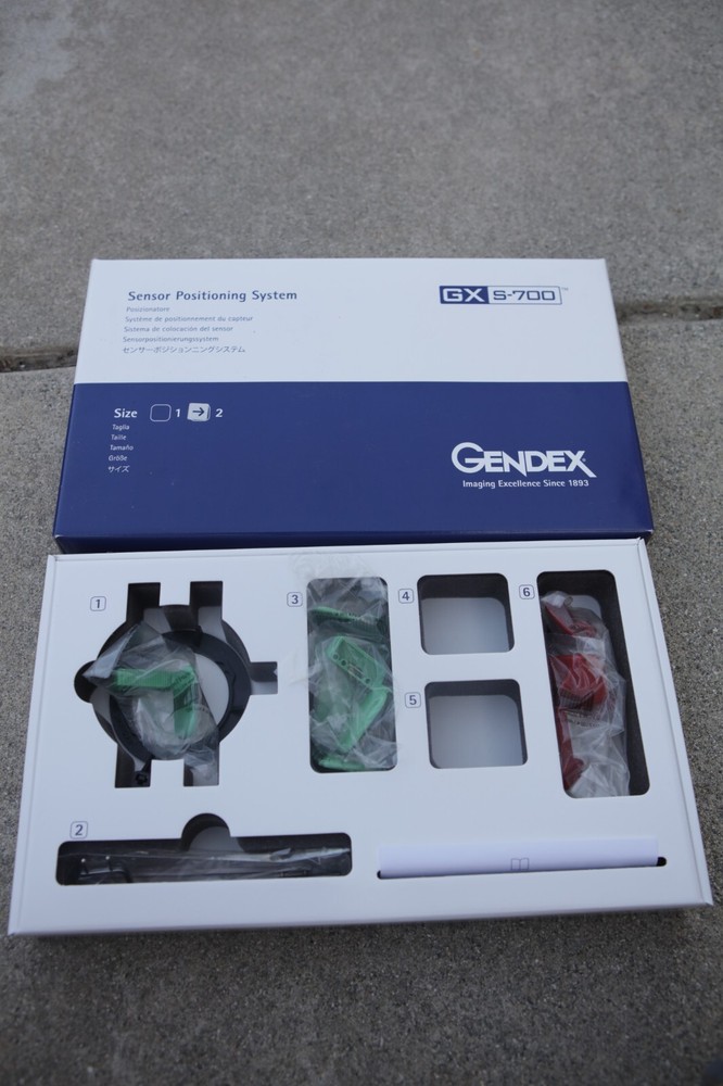 GENDEX GXS-700 Digital Sensor Positioning Kit Size 2 Incomplete