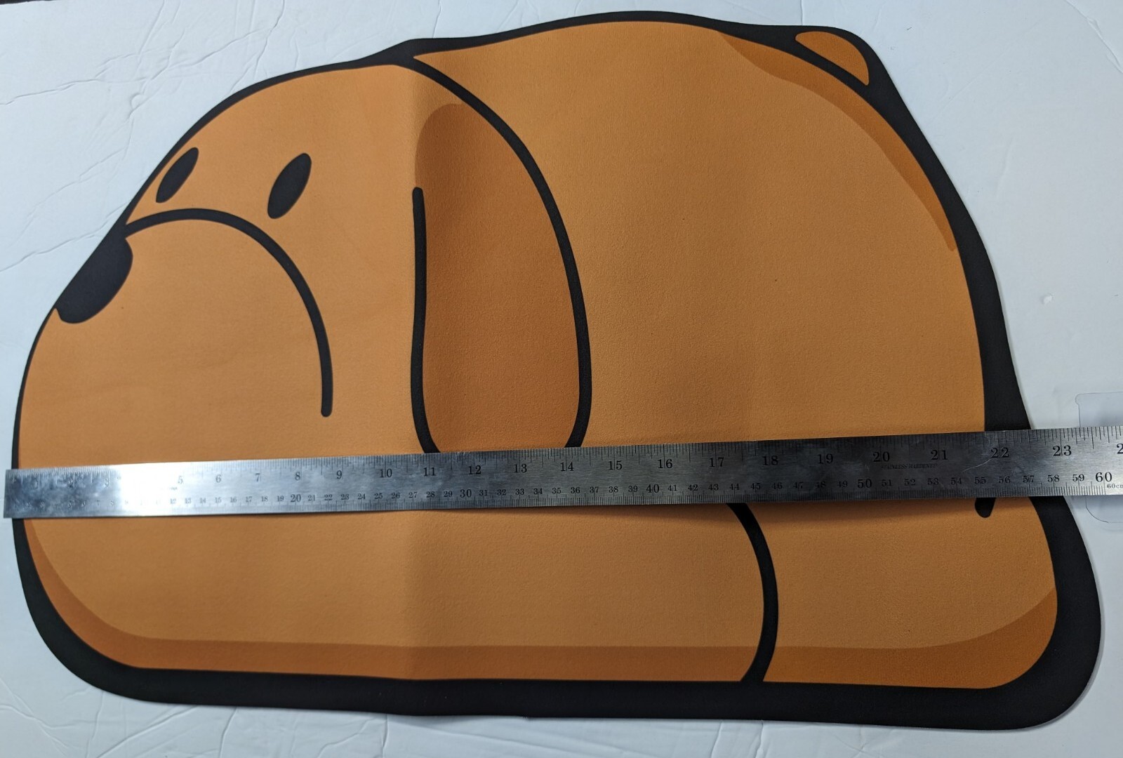 Cute Puppy Super Absorbent Bathroom Mat Cartoon-Slip Mud Toilet Pad 22.5"X14.5"