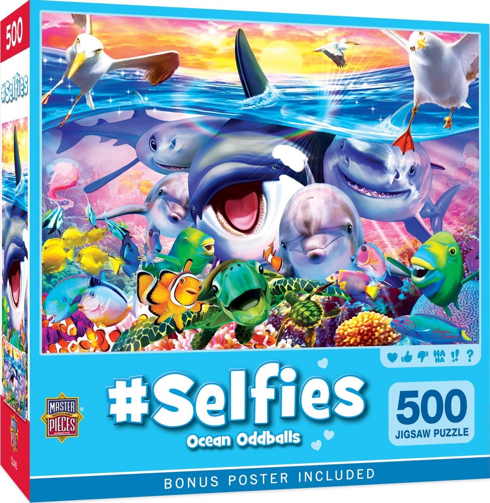 Selfies - Ocean Oddballs Jigsaw Puzzle 500pcs
