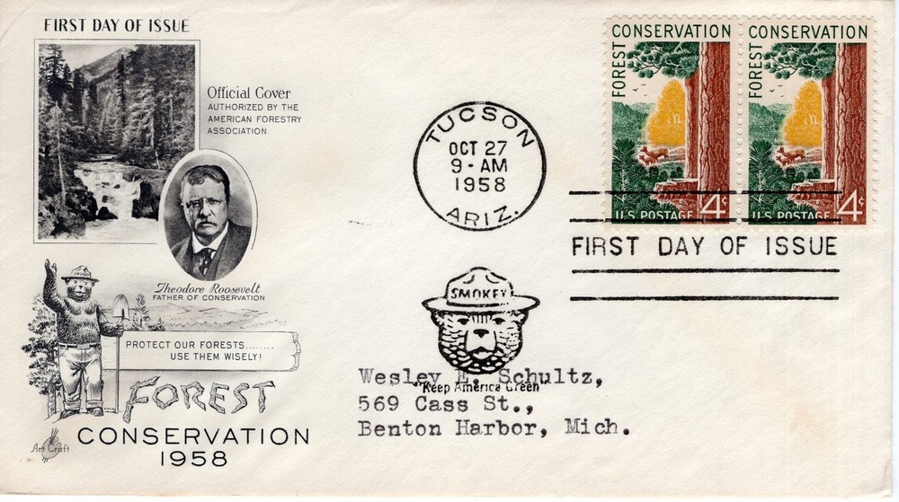 FOREST CONSERVATION - 1958 - DC1070