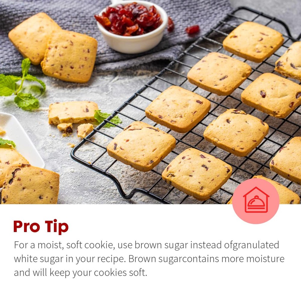 PowerKing Upgraded Collapsible 4-Tier Cooling Rack, Adjustable Stackable Non-...