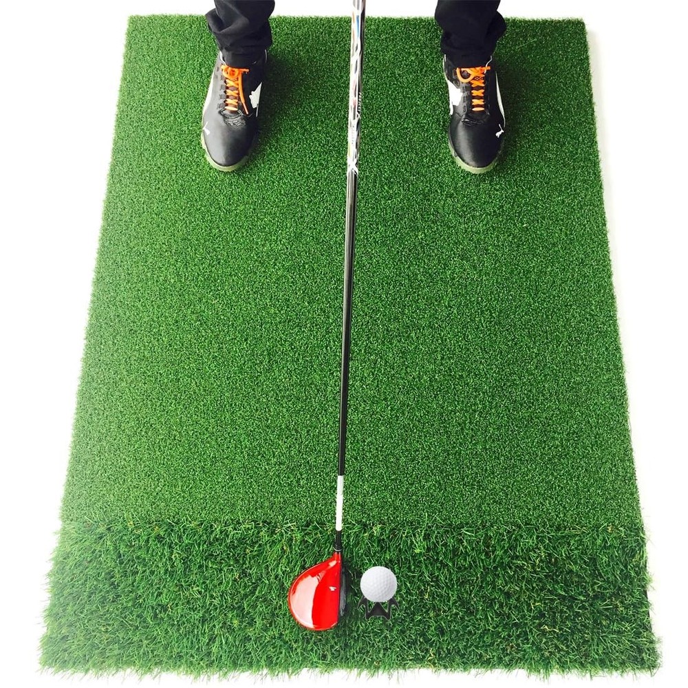 Golf Simulator Plastic Tees Set Indoor Outdoor Practice Training Golf Mat Tees