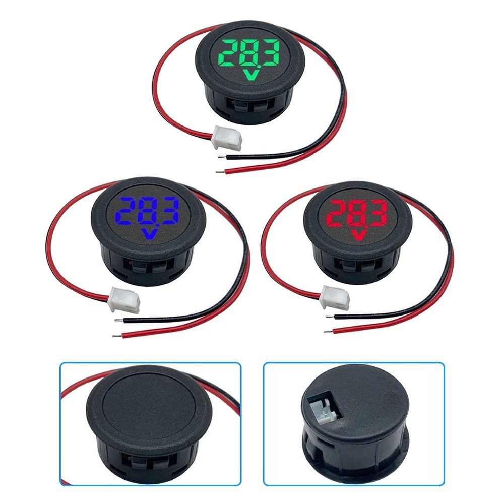 Digital Display Car Round Package Content Measurement Range Refresh Speed