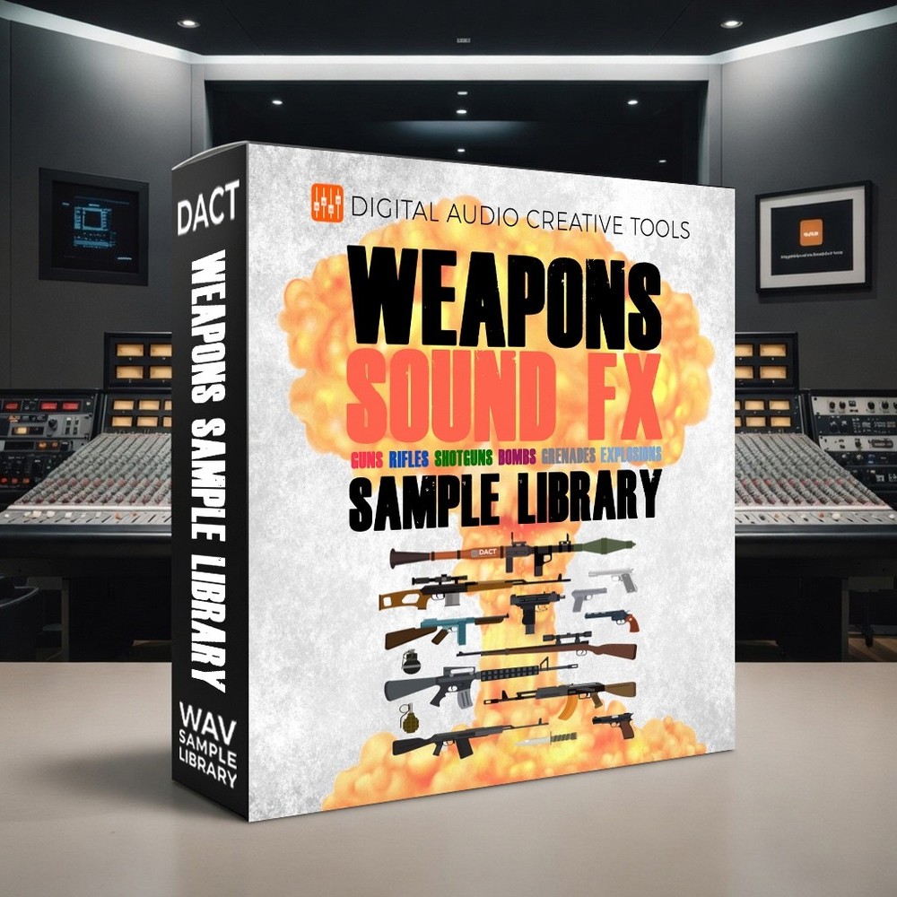 Weapons Sound FX Sample Library