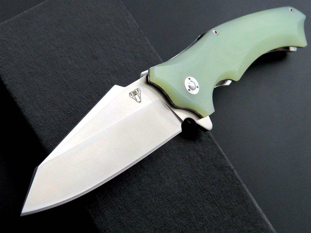 SNAKEHEAD FOLDING KNIFE | AUTHENTIC | 440C | BALL BEARING | G10