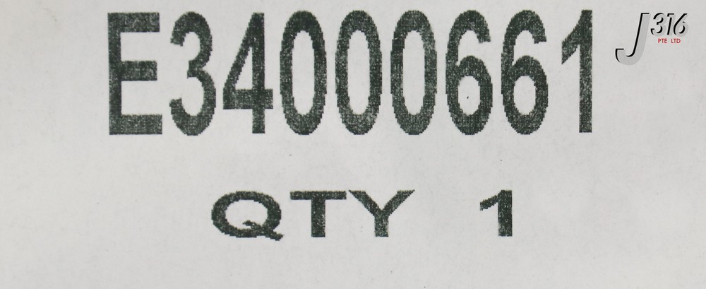 23910 VARIAN FITTING, COUPLING, POLYTUBE, PFT (NEW) E34000661