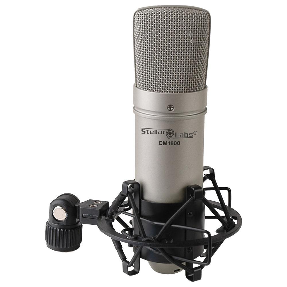 Studio Condenser Cardioid Microphone Shock Mount Filter Vocal Recording NEW