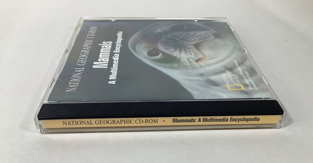 CD ROM National Geographic Multimedia Encyclopedia MAMMALS