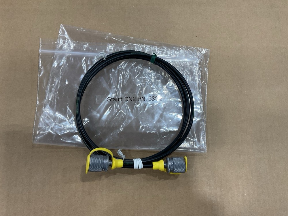 Stauff DN2  PN: 630/2 hydraulic Test coupling hose 5’ Long