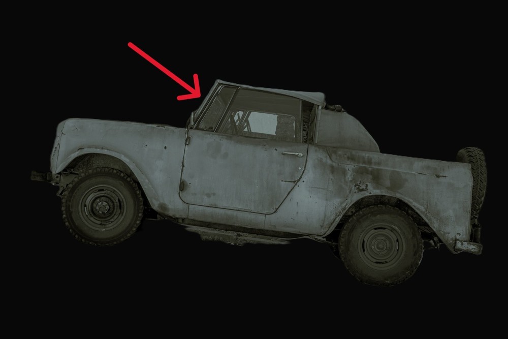 Replacement Windshield Glass fits Scout 80/800 60-71