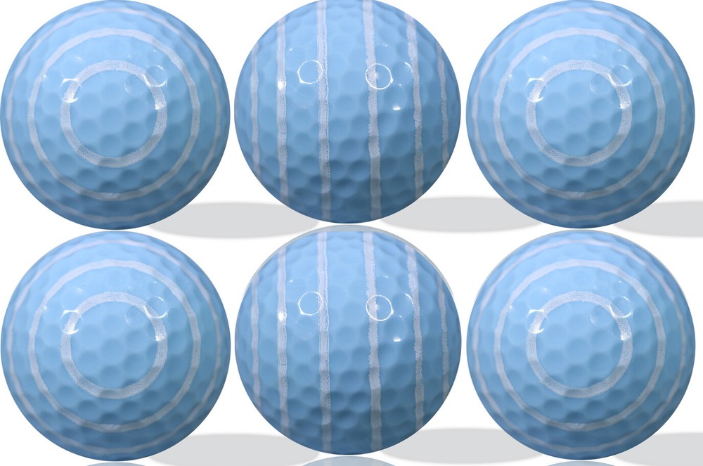 Spiral Golf Balls 6 Pack - Great Gift Idea