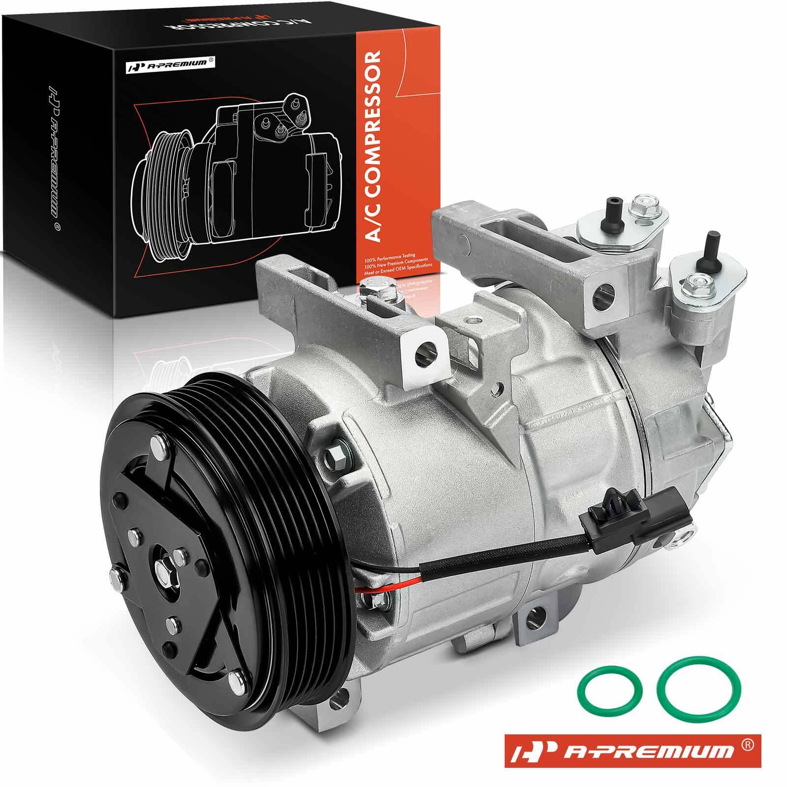 A-Premium A/C Compressor with 6-Groove Pulley for Nissan Altima 2013-2018 2.5L