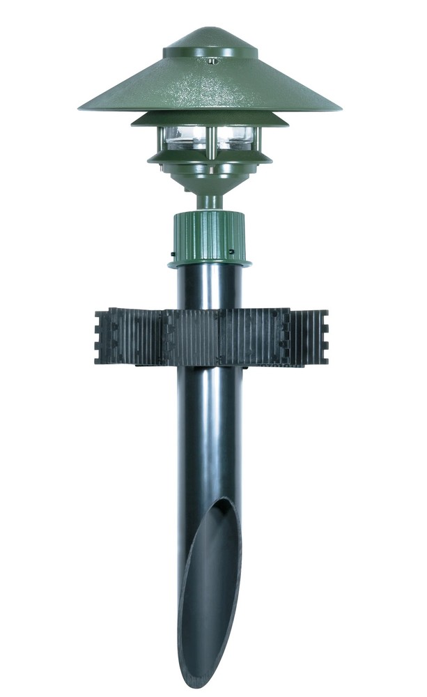 Mounting Post - 2" Diameter - Green Finish - 24-Pack