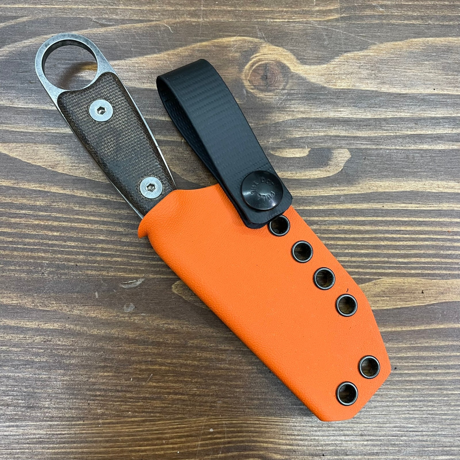 IWB Soft Loops Pull-The-Dot Snaps Pair Scout Carry Kydex Holsters