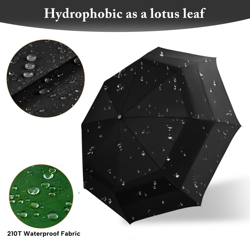 Golf Umbrella 54inch Oversized Automatic Open Close Windproof - Compact Travel