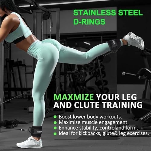 Tricep Rope Cable Attachment - LAT Pulldown & Pull Down Handles for Home Gym