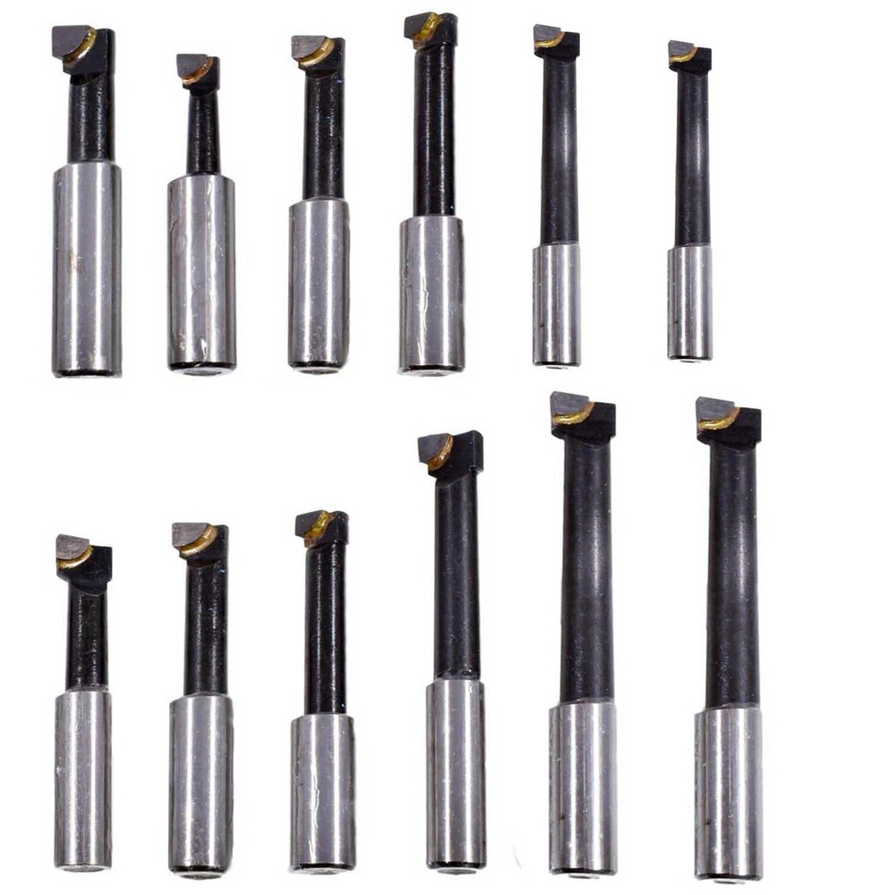 NEW 3/4 SHANK BORING BAR CARBIDE TIPS 12PCS SET