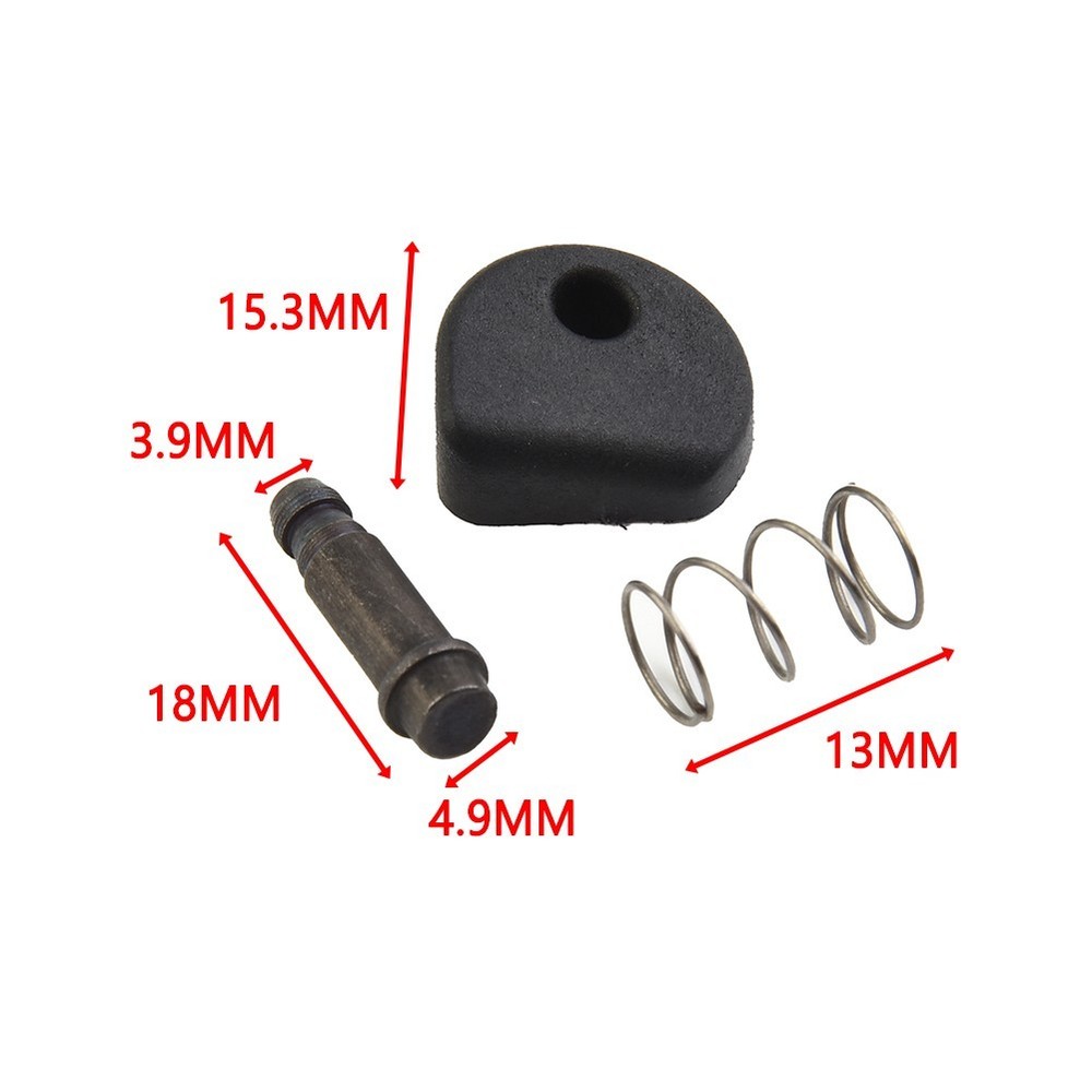 High Quality Grinder Brake Button Practical Replacement Suitable Black