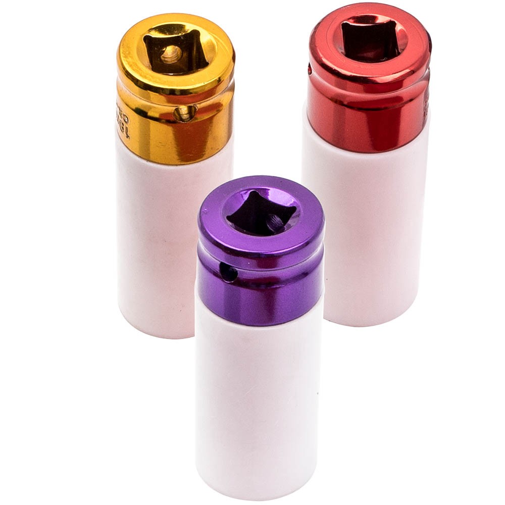 Lug Nut Impact Socket Kit Thin Wall Wheel Protector Socket Kit 1/2 Inch Drive