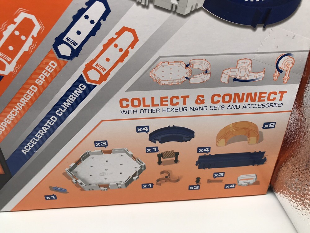 Stem Tech Hexbug Nano Nitro Habitat Set Vibration technology