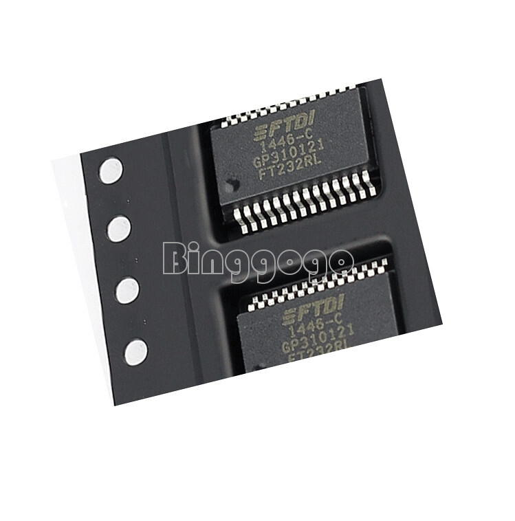 FTDI FT232RL FT232 USB TO SERIAL UART SSOP-28 IC NEW
