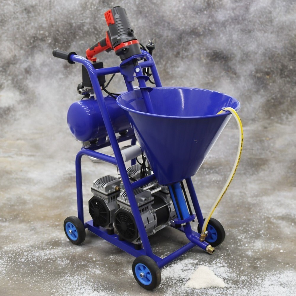 Polyurethane Foam Paint Putty Grouting Spraying Machine 220V Double Power 3.2KW